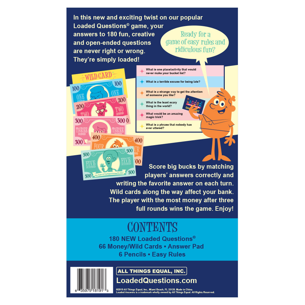 Loaded Answers Card Game